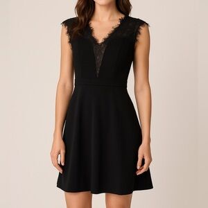 NWT BCBGeneration Womens Lace Inset Dress 10